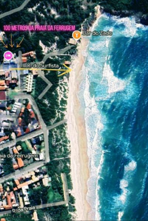 PANTAI POUSADAS 02 - Casa a 100 m da Praia da Ferrugem